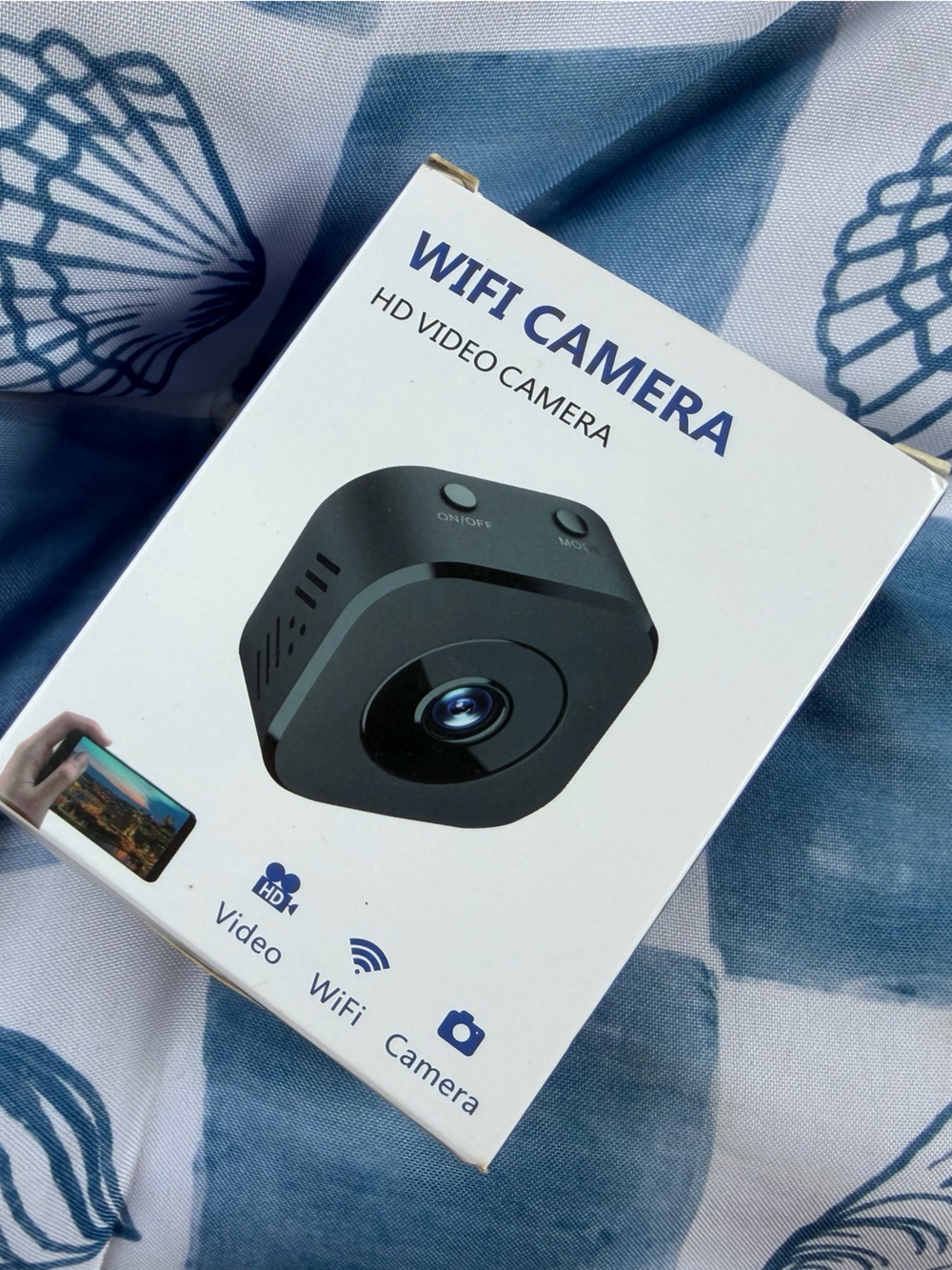 Mini HD Wi-Fi Camera with Magnetic Mount